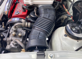 HONDA CITY CABRIOLET TURBO2 : changed the air intake tube with a different model 07