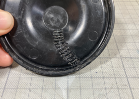 Damper mount cap repair and custom 06