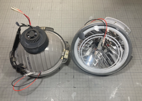 LED ring multi-reflector headlights 05