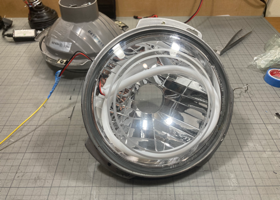LED ring multi-reflector headlights 06