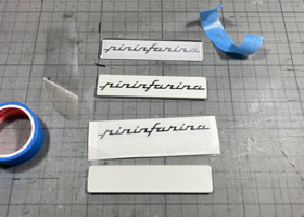 Making of Pininfarina Emblem 04