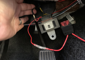 Wiring repair to fuel pump 07