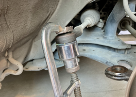 Tie rod end cover replacement 02