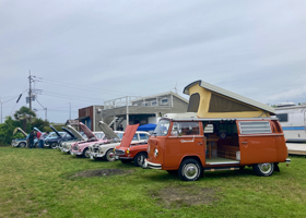 VW タイプ2 レイトバス ウエストファリア キャンパー : 2025 ボルボアマゾン ファンクラブ ミーティング 19