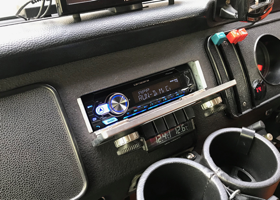 VW タイプ２ レイトバス ウエストファリア キャンパー : Bluetooth ヘッドユニット更新 06