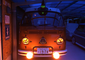 VW TYPE2 LATE BAY BUS WESTFALIA CAMPER : 2015' Halloween decorations 17