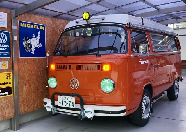 ヘッドライト交換と LED化 / VW タイプ2 レイトバス
