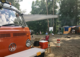 VW TYPE2 LATE BAY BUS WESTFALIA CAMPER : Ohira-mountain VW Camp 2017 27