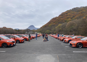 Orange meeting in Haruna lake side 18