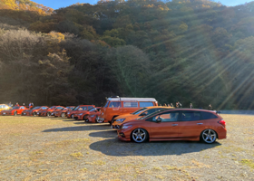 Orange meeting in Haruna lake side 30