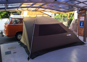 VW TYPE2 LATE BAY BUS WESTFALIA CAMPER : Tent connection base 12