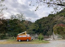 Camp in Tomoegawa Auto Camp Field 03