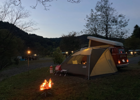 Camp in Tomoegawa Auto Camp Field 05