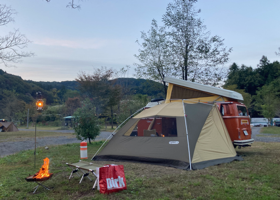 Camp in Tomoegawa Auto Camp Field 09