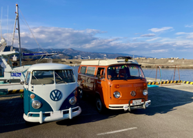VW TYPE2 LATE BAY BUS WESTFALIA CAMPER : Road trip to Atami 11
