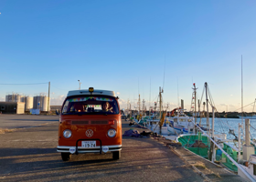 VW タイプ2 レイトバス ウエストファリア キャンパー : 房総半島へ車中泊旅行 22