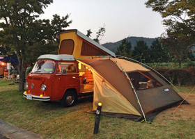 VW TYPE2 LATE BAY BUS WESTFALIA CAMPER : VW CMC 14th East Meeting in Tsukubane auto camp site 21