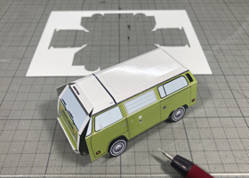 VolksWagen Type II Late Late BUS assembly / VW タイプ2 レイトレイト バス 組み立て