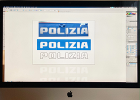 ESSE Italian police car specification logo