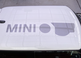 MINI Designer's choice logo on the roof / ミニ デザイナーズチョイス ロゴマークをルーフへ 5