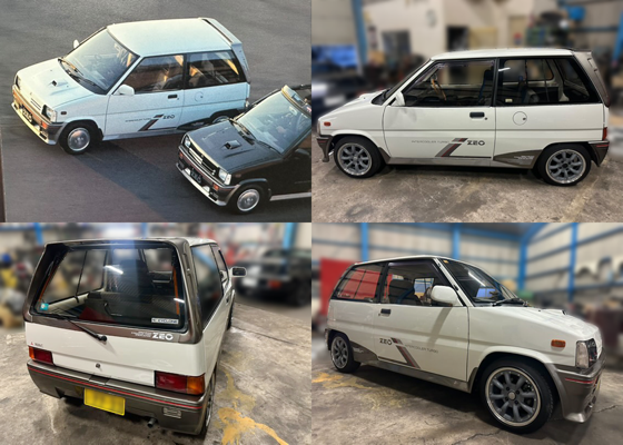 MITSUBISHI Minica ECONO ZEO decals /三菱ミニカ エコノ ZEO のすべてのデカールを作成 7